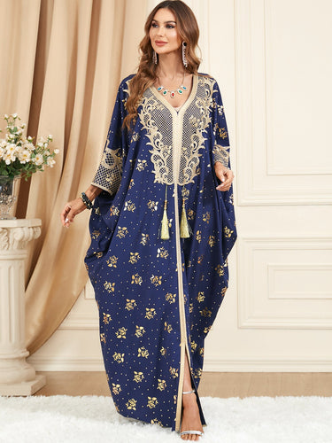Robe orientale de mariage longue